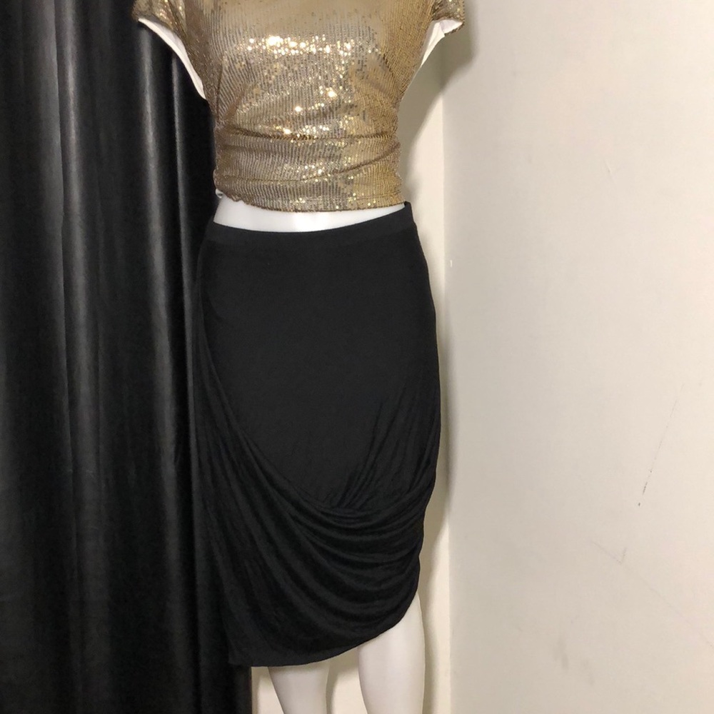 Banana republic black skirt